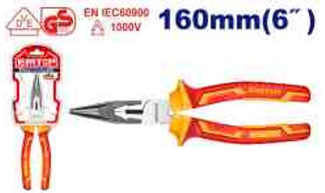 EPLRL0631, Insulated long nose pliers Professional Hand Tool Set for Maintenance and Repair Work